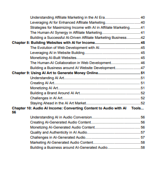 AI Profit Masterclass - Book
