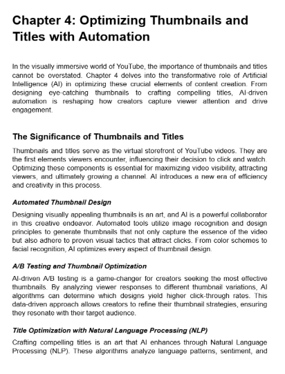 AI YouTube Masterclass & Checklist