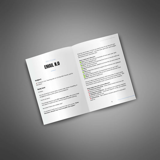 6-day AI Teaching Transformation Mini Course