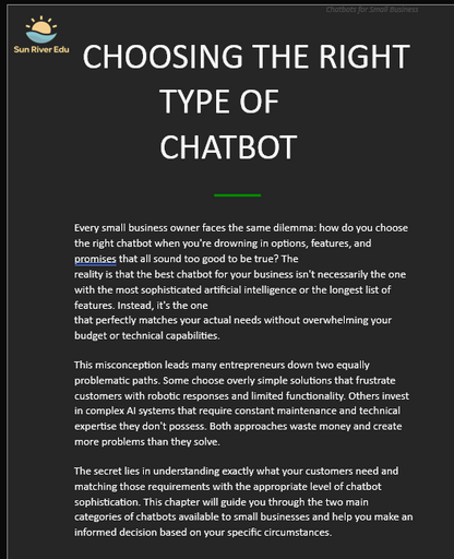 Chatbots for Small Businesses