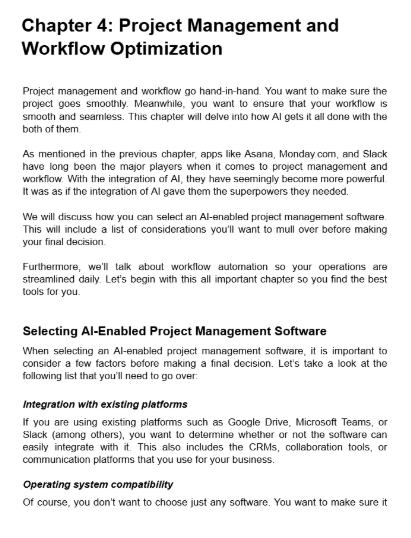 AI for Productivity - Book
