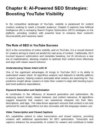 AI YouTube Masterclass & Checklist